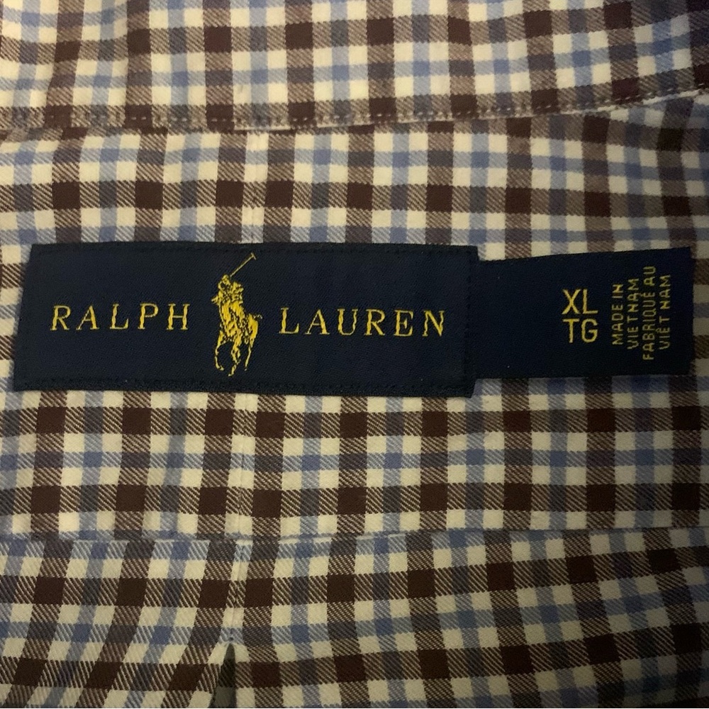 RALPH LAUREN LS All Cotton Tattersall Shirt - Picture 3 of 7